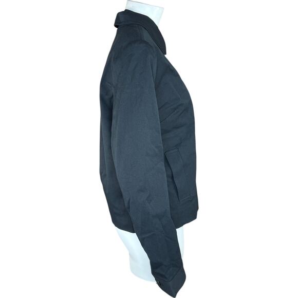 Isaac Mizrahi LIve! 24/7 Stretch Cropped Jacket with Pockets Pitch Black 4 NWOT - Picture 11 of 15